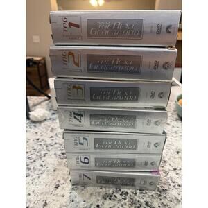 Star Trek: The Next Generation Complete Series Seasons 1-7 DVD Set.